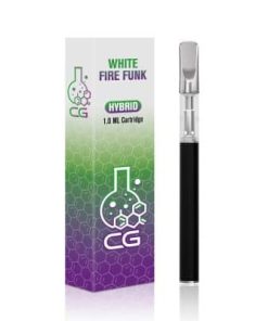 CG Extracts Premium Concentrates Disposable Pen - White Fire Funk 1ML