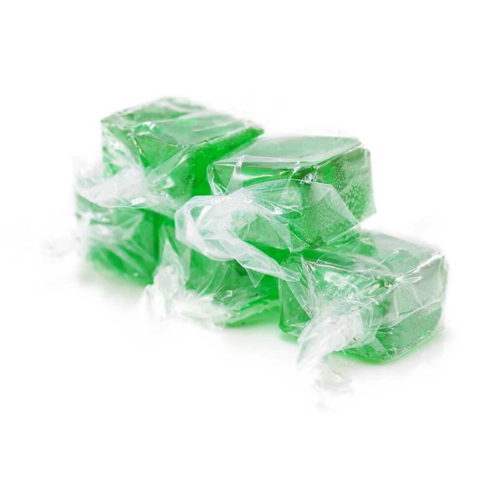 Buy Bomb Edibles - 500mg Hard Candy - Green Apple at Kush Station Online Shop