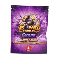 Buy Bomb Edibles - 500mg Hard Candy - Grape at Kush Station Online Shop