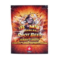 Buy Bomb Edibles - 500mg Hard Candy - Root Beer at Kush Station Online Shop