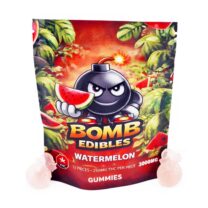 Buy Bomb Edibles - 3000mg THC Gummies - Watermelon at Kush Station Online Shop