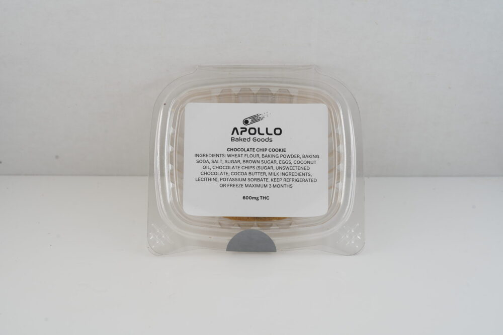 Apollo Baked Goods - Chocolate Chip Cookies - 600mg THC