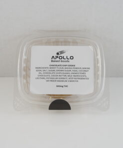 Apollo Baked Goods - Chocolate Chip Cookies - 300mg THC