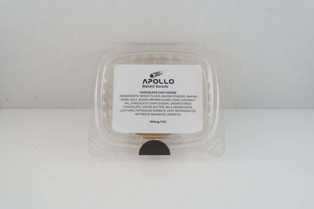 Apollo Baked Goods - Chocolate Chip Cookies - 300mg THC
