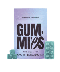 Euphoria Cannabis - Blue Raspberry 1000mg THC