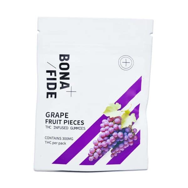 Buy Bonafide – Grape Gummies 300mg THC at Kush Station Online Shop