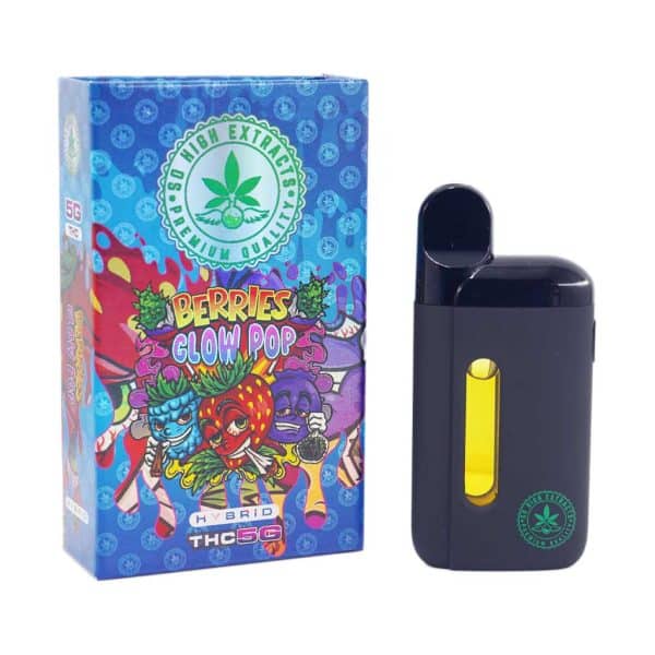 Buy So High Extracts Disposable Pen - Berries Glow Pop 5ML (Hybrid) at Kush Station Online Shop