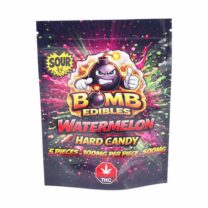 Bomb Edibles - 500mg THC Sour Hard Candy - Watermelon
