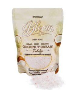 Buy Bloom Co. - Bath Salts - Coconut Cream - 1000MG CBD at Kush Station Online Store