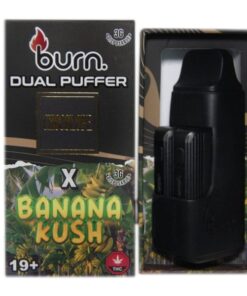 Buy Burn Extracts - Dual 3 Gram Puffer – Chocolope x Banana Kush (3 Grams + 3 Gram) at Kush Station Online Store