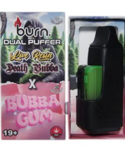 Buy Burn Extracts - Dual Puffer – Live Resin Death Bubba x Bubba Gum (2 Grams + 3 Gram) at Kush Station Online Store
