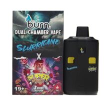 Buy Burn Extracts - Dual Chamber Disposable Vape - Slurricane + Super Runtz (3+3 Gram) at Kush Station Online Store