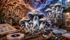 Bluey Vuitton Magic Mushrooms Genetics and Origins