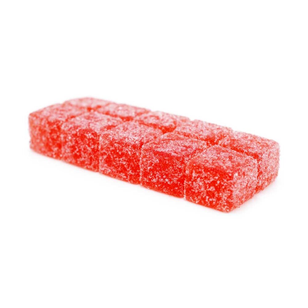 Buy Apollo Edibles – Sour Watermelon Cubes 5000mg THC at Kush Station Online Shop