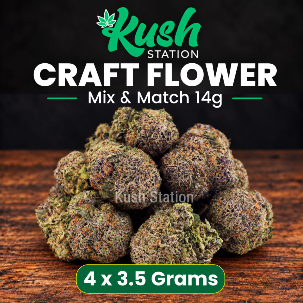 Buy Mix & Match Flower Craft 14G (4 x 3.5 Grams) at Kush Station Online Store