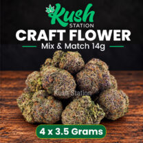 Buy Mix & Match Flower Craft 14G (4 x 3.5 Grams) at Kush Station Online Store