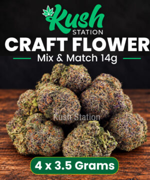 Buy Mix & Match Flower Craft 14G (4 x 3.5 Grams) at Kush Station Online Store