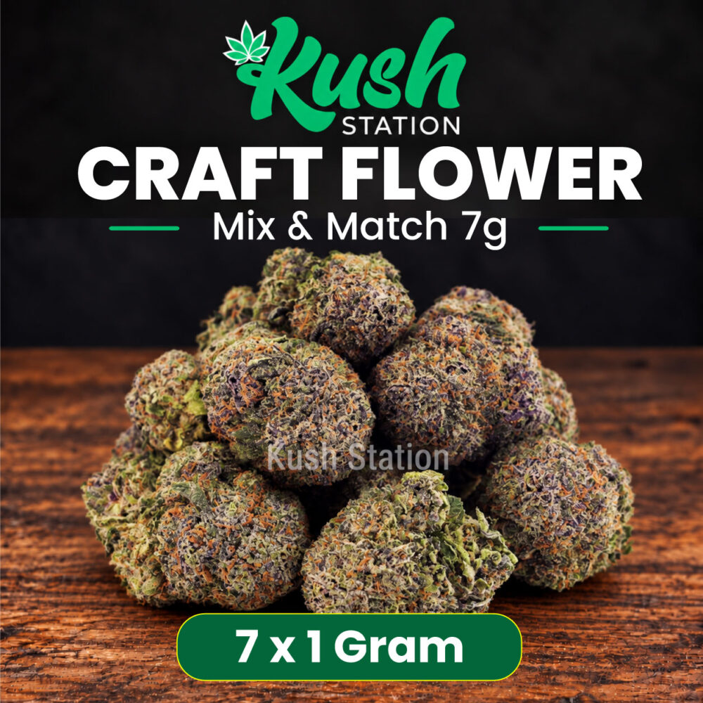 Buy Mix & Match Flower Craft 7G (4 x 1 Gram) at Kush Station Online Store