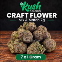 Buy Mix & Match Flower Craft 7G (4 x 1 Gram) at Kush Station Online Store