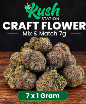 Buy Mix & Match Flower Craft 7G (4 x 1 Gram) at Kush Station Online Store