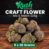Buy Mix & Match Flower Craft 224G (8 x 28 Grams) at Kush Station Online Store