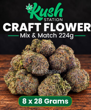 Buy Mix & Match Flower Craft 224G (8 x 28 Grams) at Kush Station Online Store