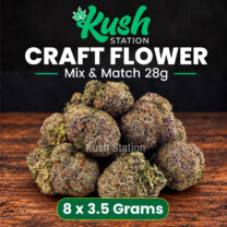 Buy Mix & Match Flower Craft 28G (8 x 3.5 Grams) at Kush Station Online Store