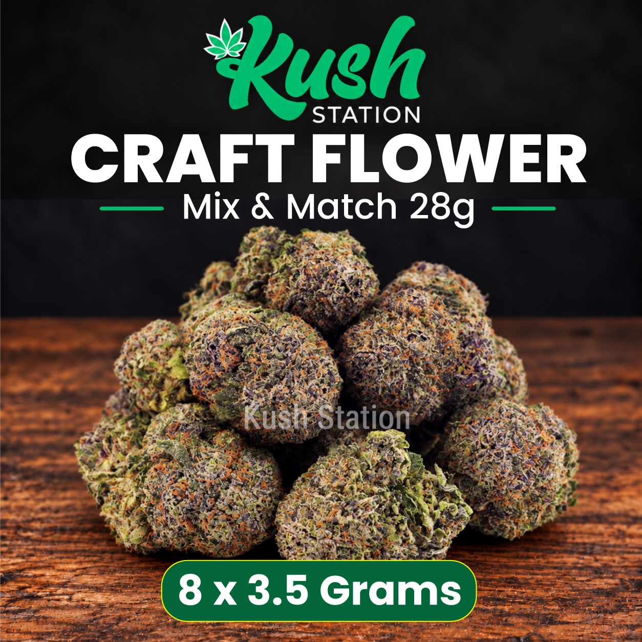 Buy Mix & Match Flower Craft 28G (8 x 3.5 Grams) at Kush Station Online Store