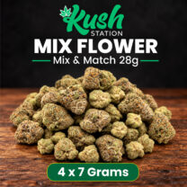 Buy Mix & Match Flower 28G (4 x 7 Gram) at Kush Station Online Store