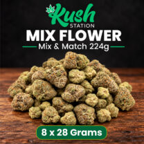 Buy Mix & Match Flower 224G (8 x 28 Gram) at Kush Station Online Store