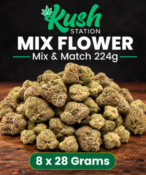 Buy Mix & Match Flower 224G (8 x 28 Gram) at Kush Station Online Store