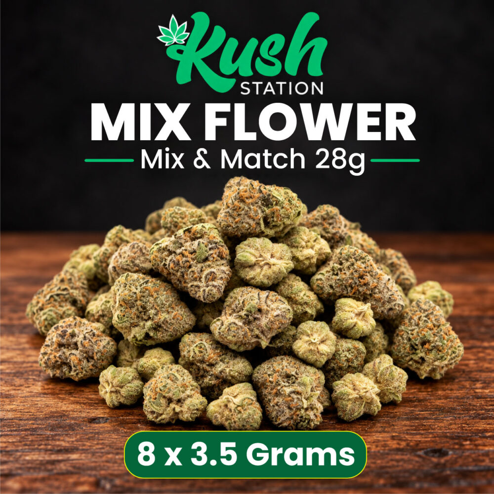 Buy Mix & Match Flower 28G (8 x 3.5 Gram) at Kush Station Online Store