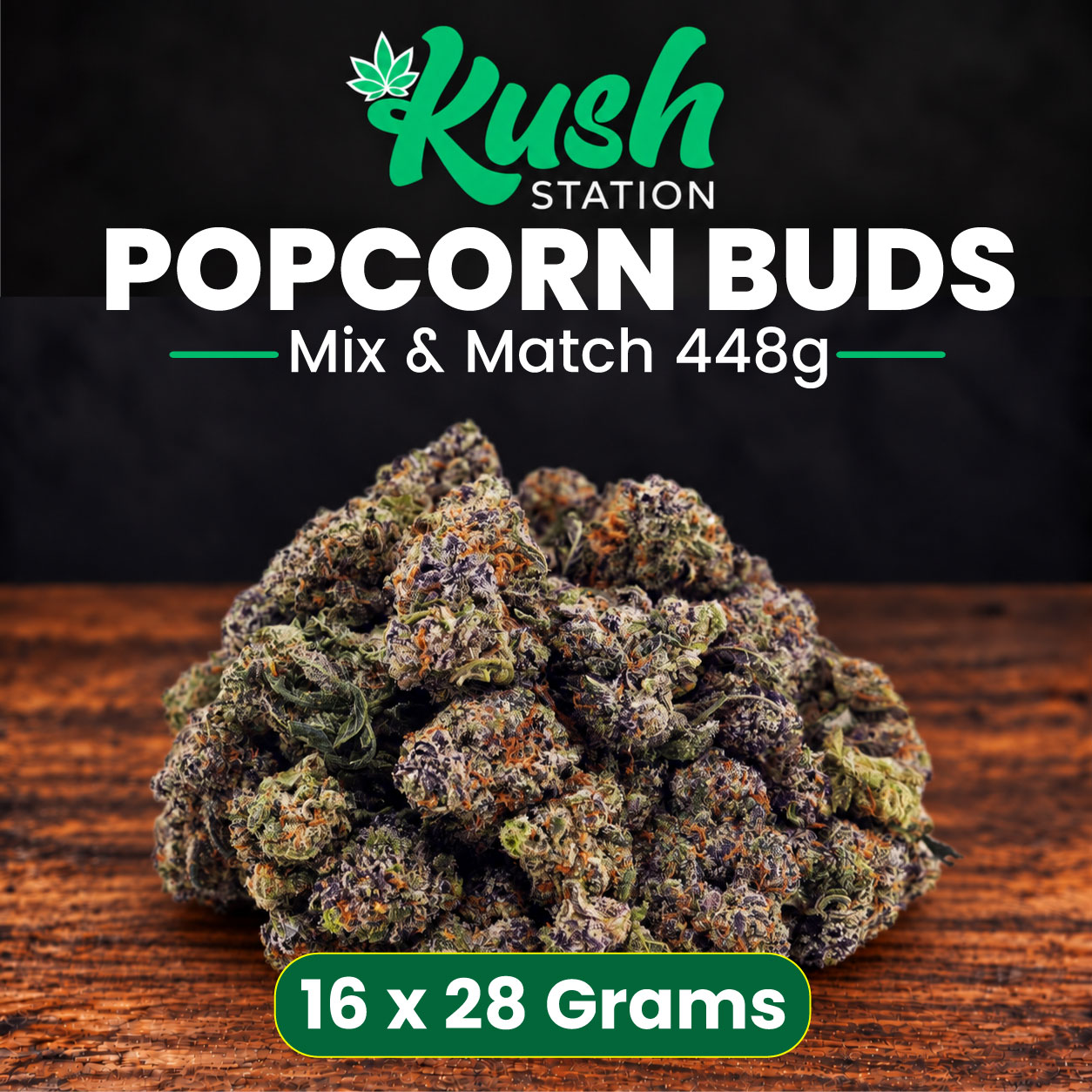 Mix & Match Flower Popcorn 448G (16 x 28 Grams)