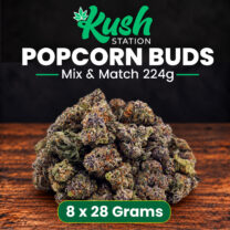 Buy Mix & Match Flower Popcorn 224G (8 x 28Grams) at Kush Station Online Store