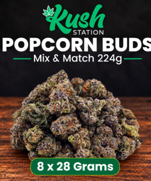 Buy Mix & Match Flower Popcorn 224G (8 x 28Grams) at Kush Station Online Store